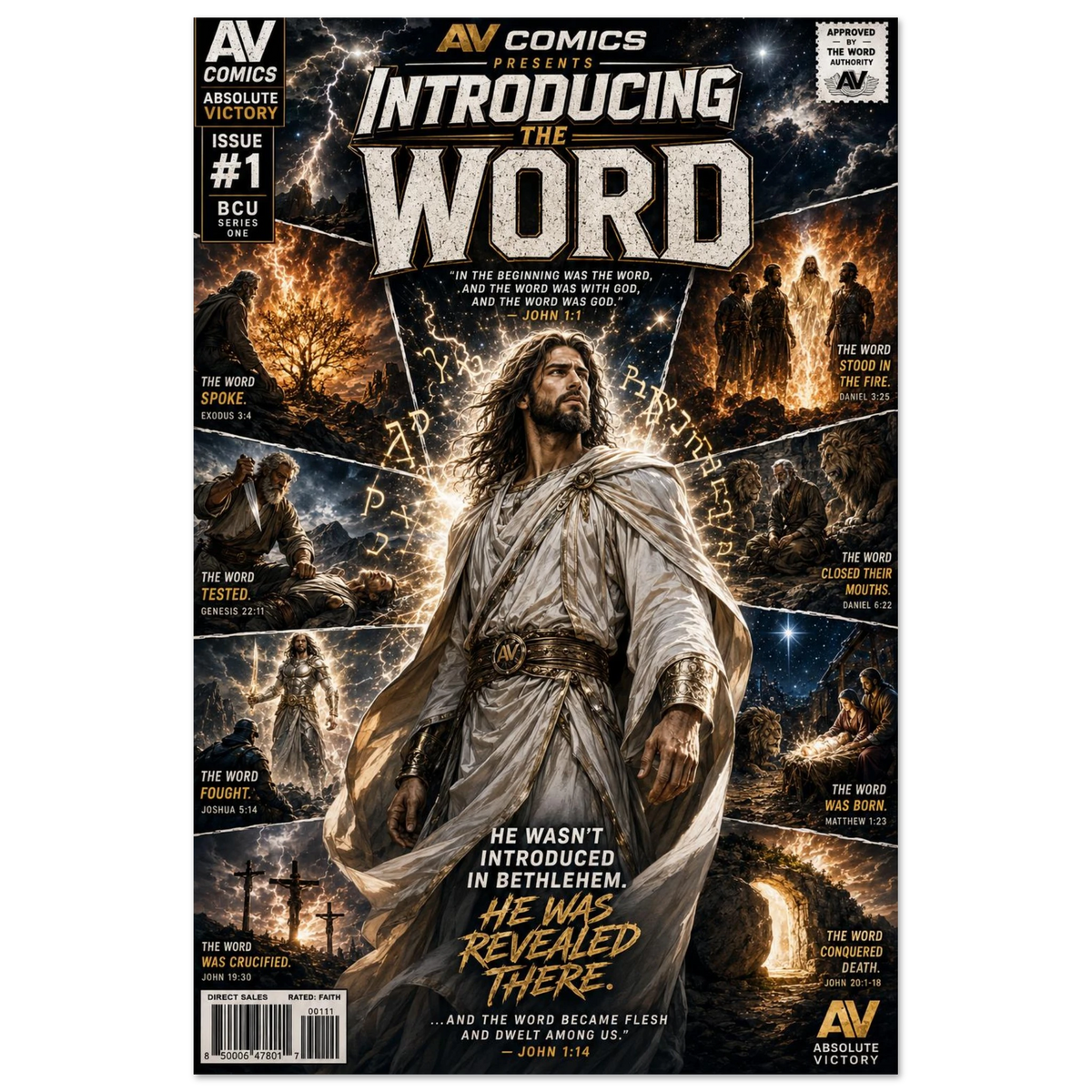 faith-inspired christian poster from absolute victory christian apparel.