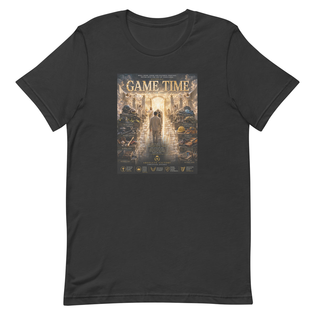 christian gift t-shirt with meaningful faith-inspired artwork.